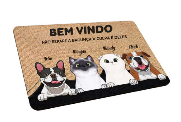 Tapete Personalizado Pet